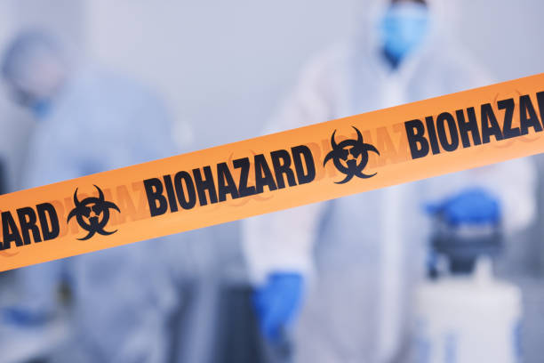 Professional Biohazard technician working in Broadway, NC